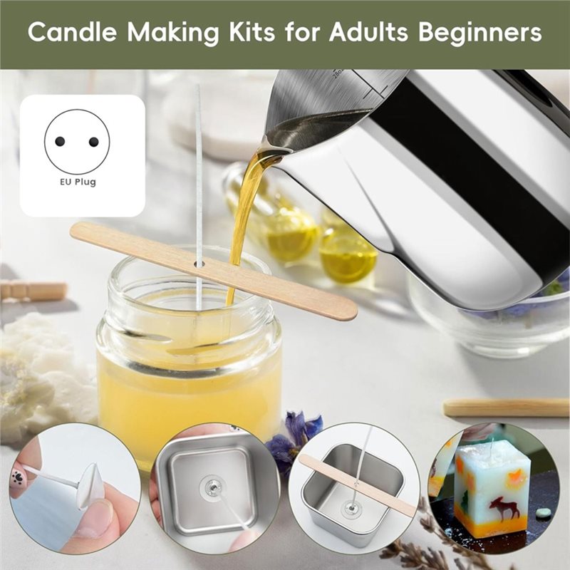 Candle Making Kit For Beginners - Kit de fabrication de bougies A96K