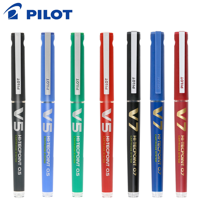 Pilot Pen V5 - Stylo à Gel HI-TECPOINT, 2 pièces,