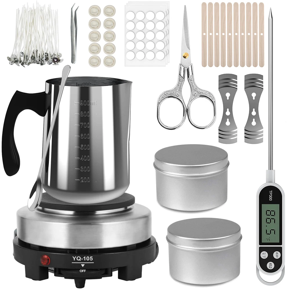 Candle Making Kit For Beginners - Gemos-Kit de 500W bougie de poêle