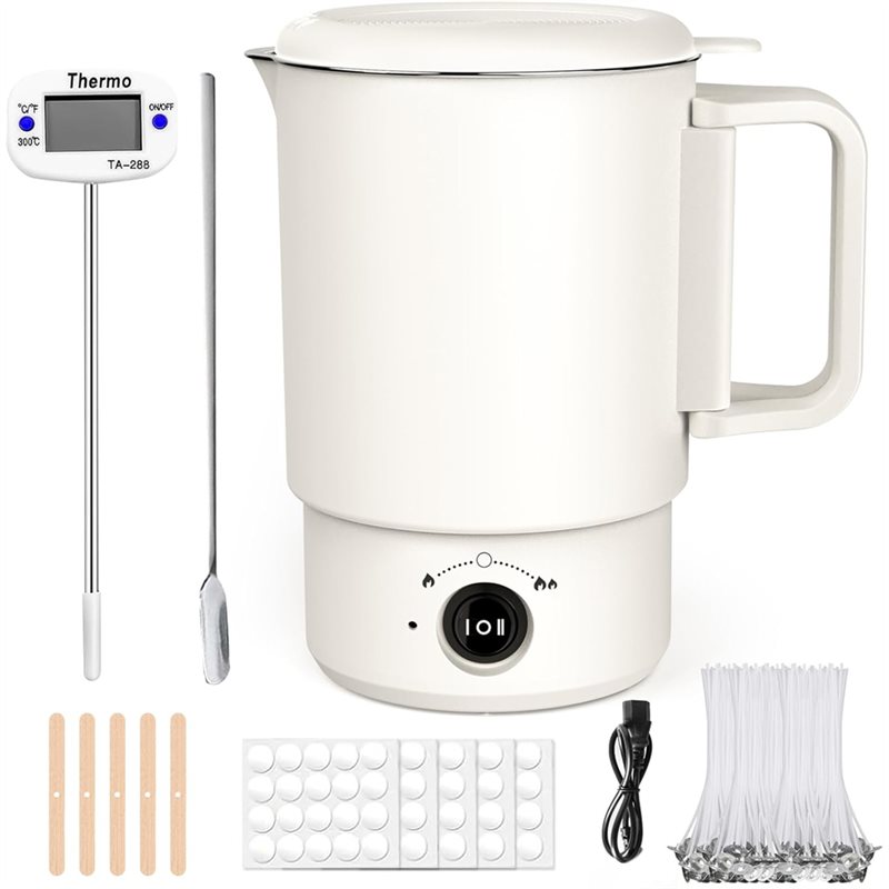 Candle Making Kit For Beginners - Kit de pot à cire électrique