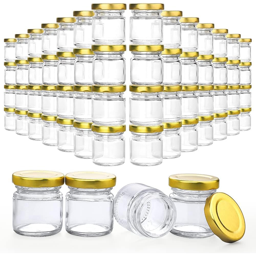 Candle Making Jars With Lids - Petits pots en verre avec couvercles,