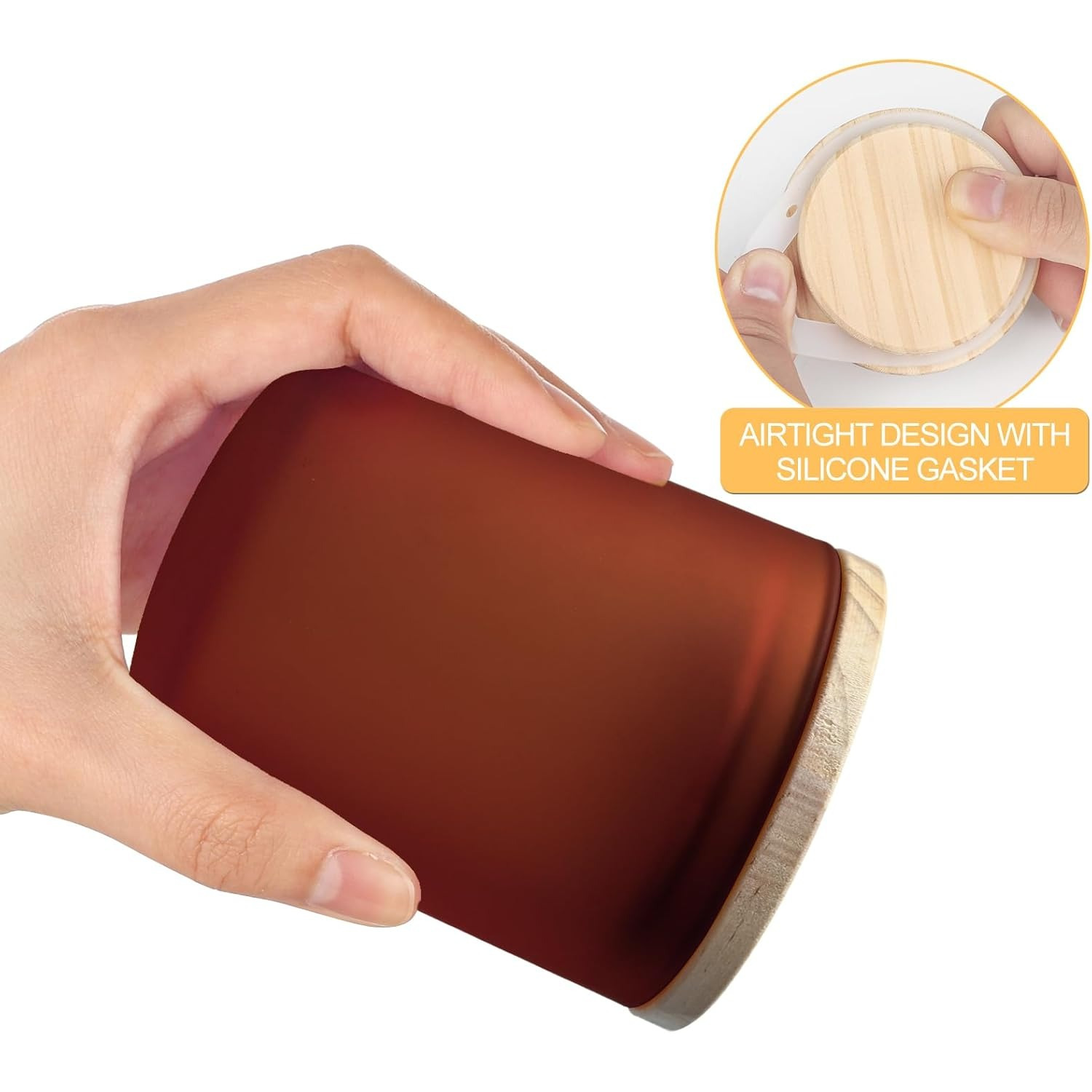 Candle Making Jars With Lids - Optiques Bocaux à bougies pour bougies