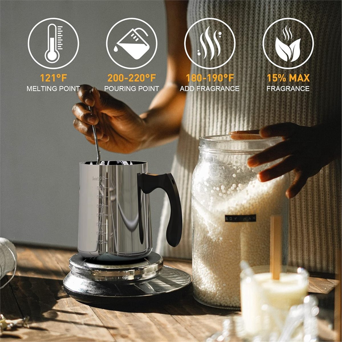 Candle Making Kit For Beginners - Kit de fabrication de bougies pour