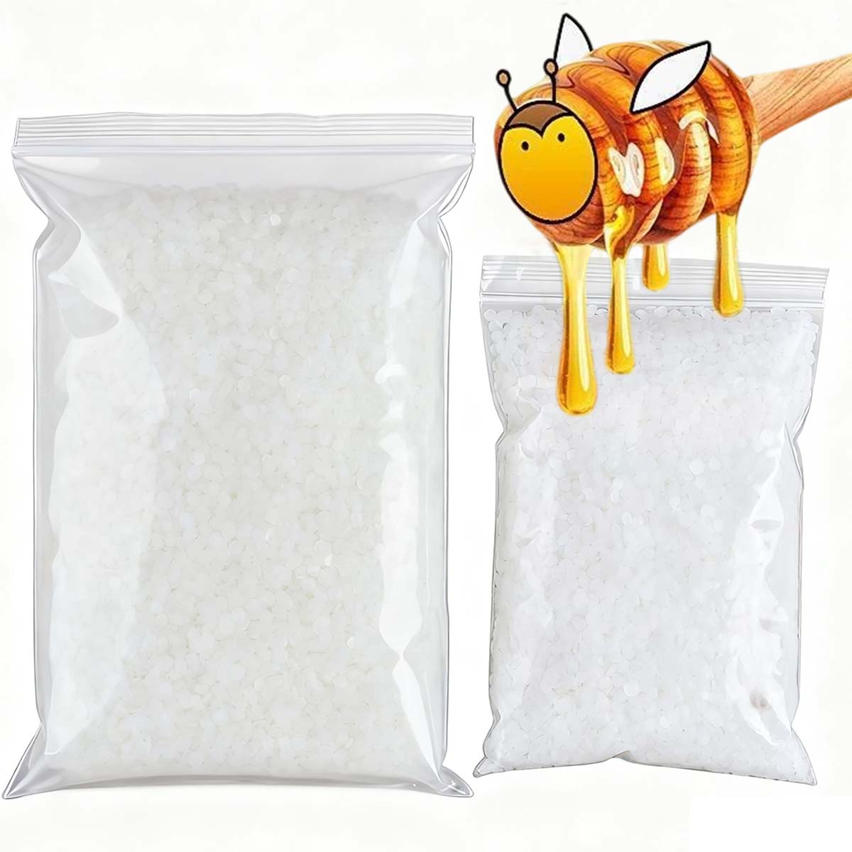 Candle Making Uk - Cire d'abeille blanche 200g-1000g, bougie parfumée