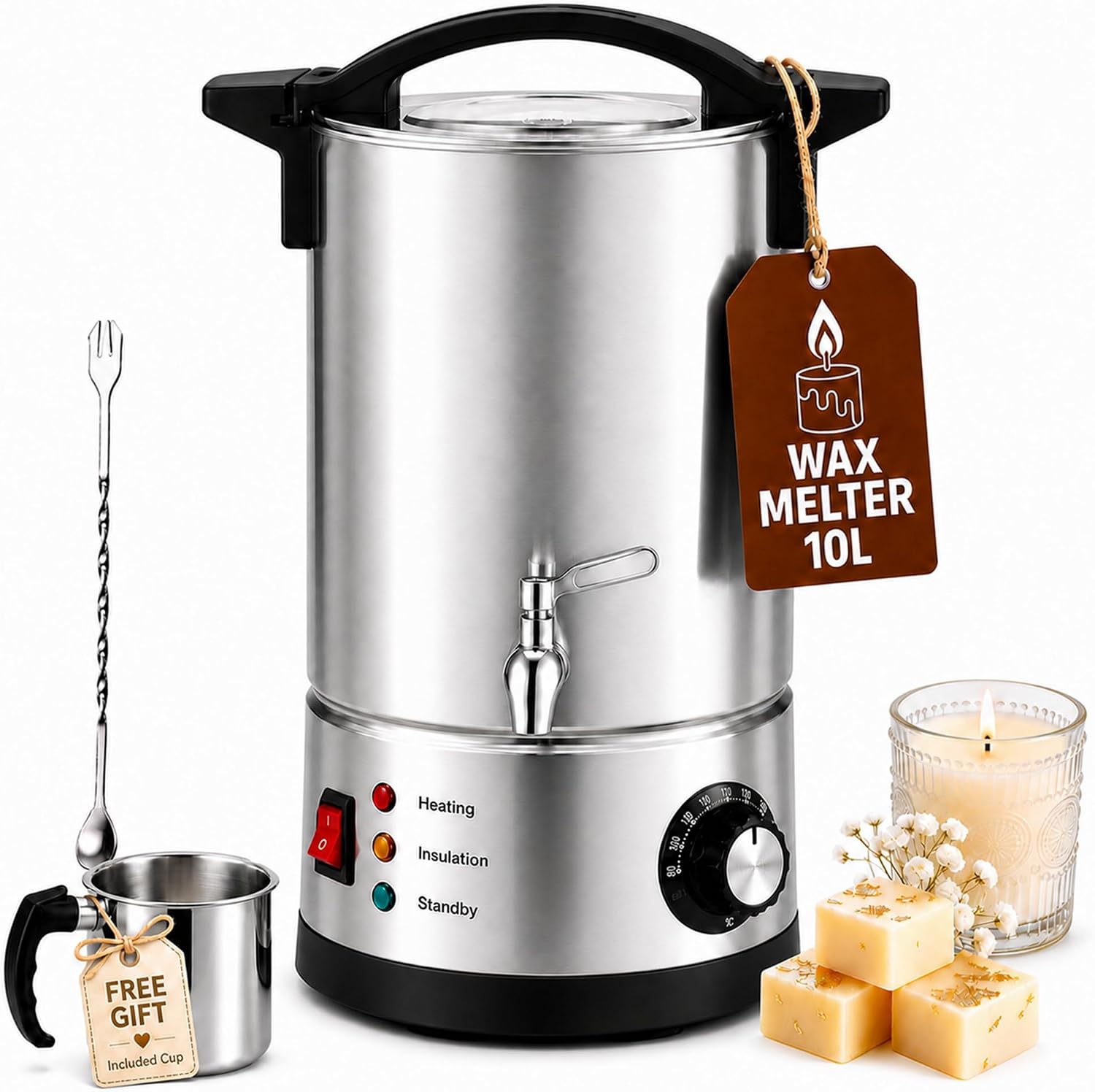 Candle Making Tempe - Fondeur de cire 10L pour la