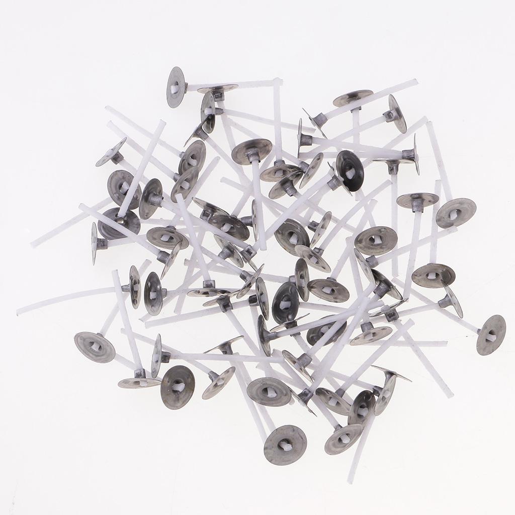 Mèches de bougies pré-encollée - Cotton Wick Pre Tabbed avis et prix