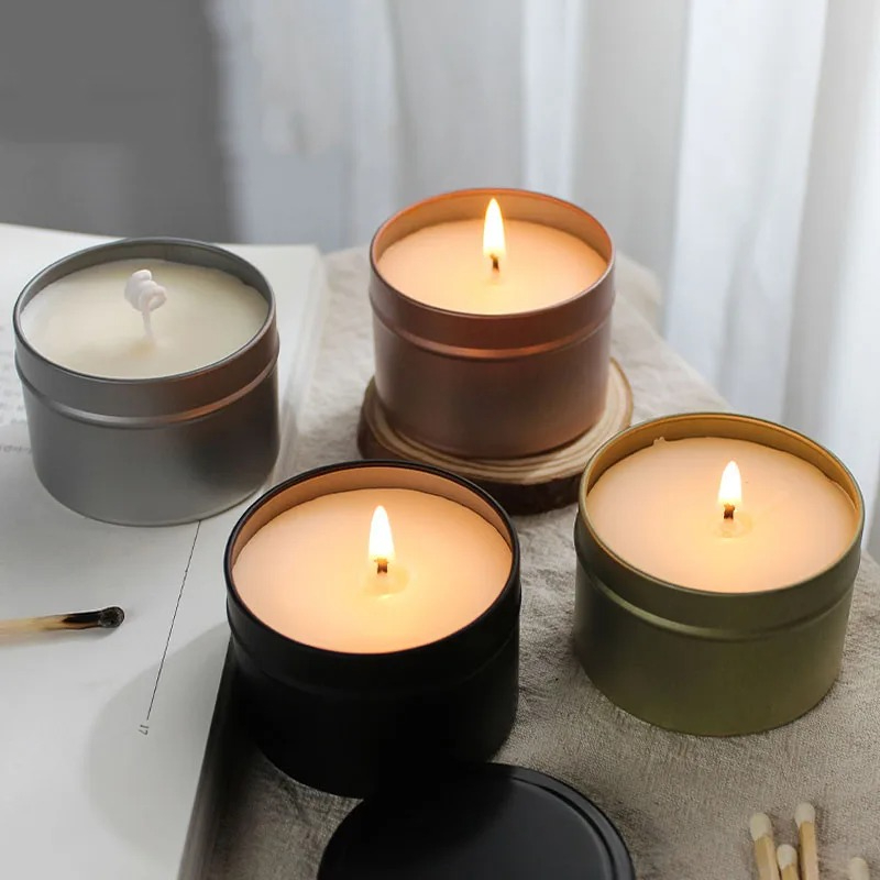 Boîtes rondes en aluminium pou - Candle Making Jars With Lids avis et prix