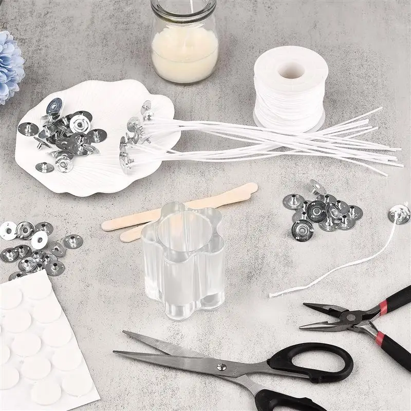 Mèches de bougie sans fumée, 1 - Cotton Wick Pre Tabbed avis et prix