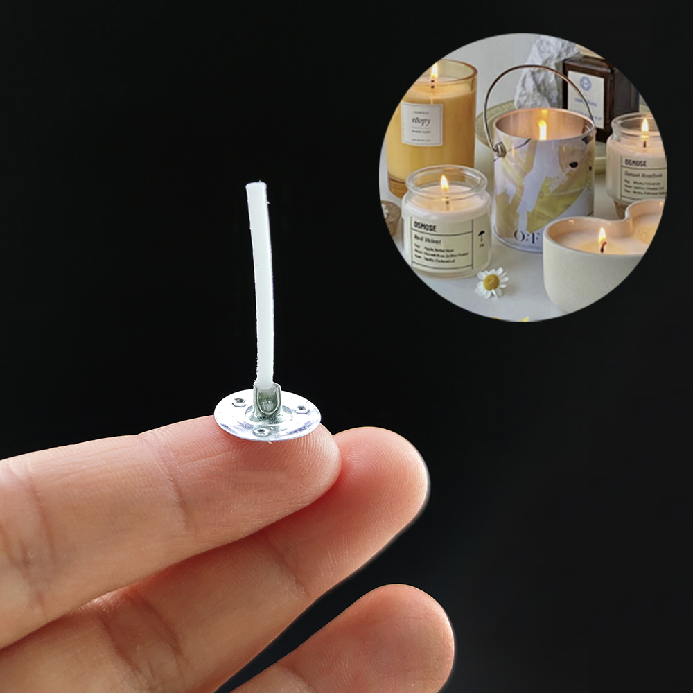 Mèches de bougie sans fumée 10 - Cotton Wick Pre Tabbed avis et prix