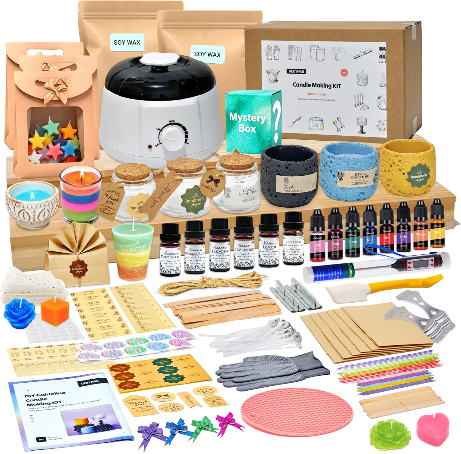 Kit de fabrication de bougies  - Candle Making Kit For Beginners avis et prix